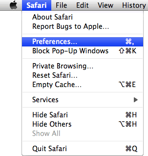 Update safari on mac